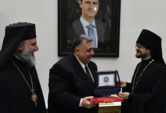 Межконфессиональная делегация религиозных деятелей из России посетила Дамаск