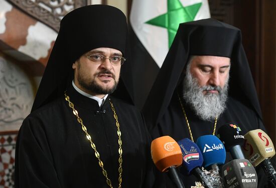 Межконфессиональная делегация религиозных деятелей из России посетила Дамаск