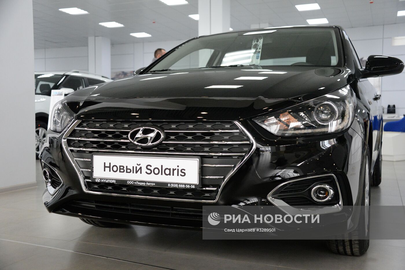 Продажа автомобилей в дилерском центре Hyundai в Грозном