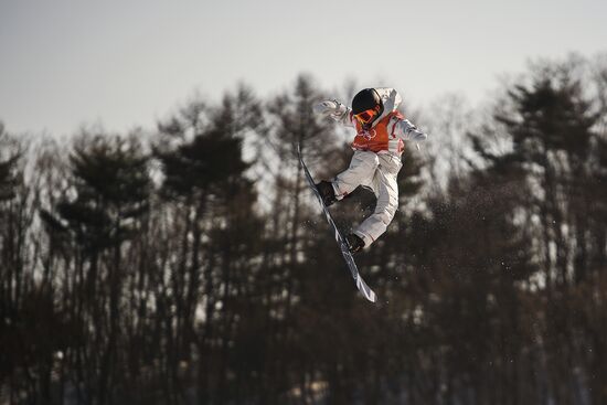 Олимпиада 2018. Сноуборд. Слоупстайл. Тренировки