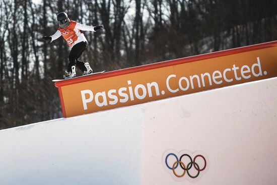 Олимпиада 2018. Сноуборд. Слоупстайл. Тренировки