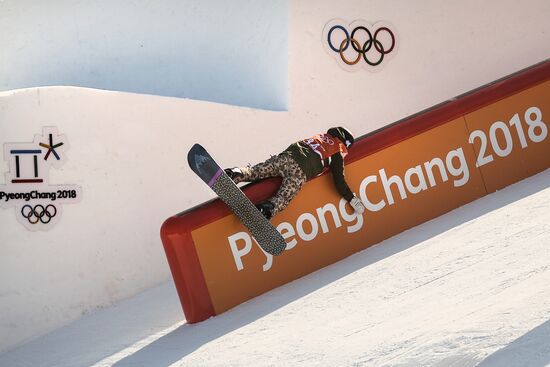 Олимпиада 2018. Сноуборд. Слоупстайл. Тренировки