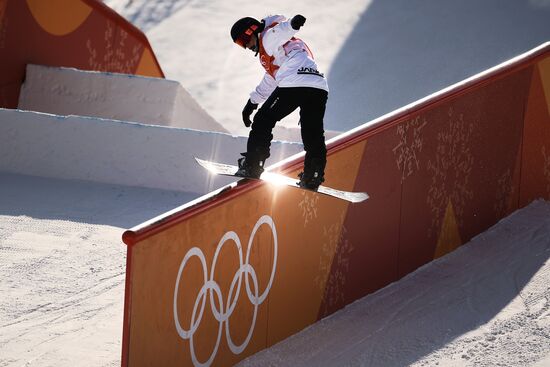 Олимпиада 2018. Сноуборд. Слоупстайл. Тренировки