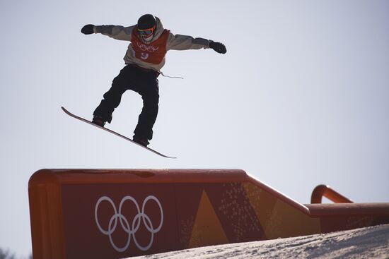 Олимпиада 2018. Сноуборд. Слоупстайл. Тренировки
