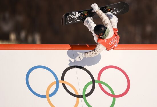 Олимпиада 2018. Сноуборд. Слоупстайл. Тренировки