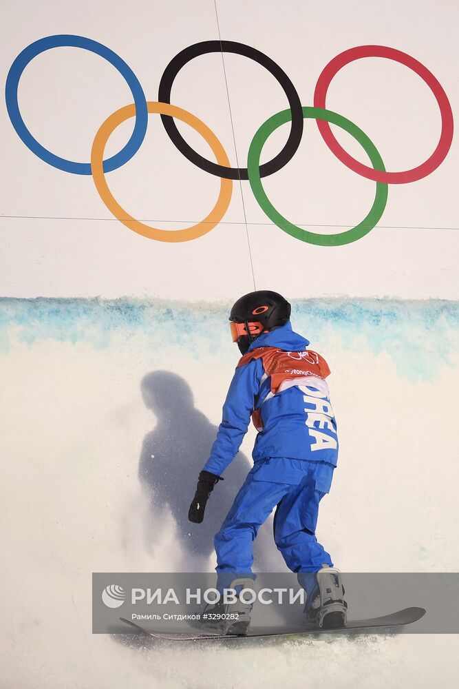 Олимпиада 2018. Сноуборд. Слоупстайл. Тренировки