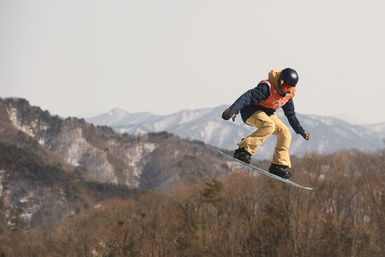 Олимпиада 2018. Сноуборд. Слоупстайл. Тренировки