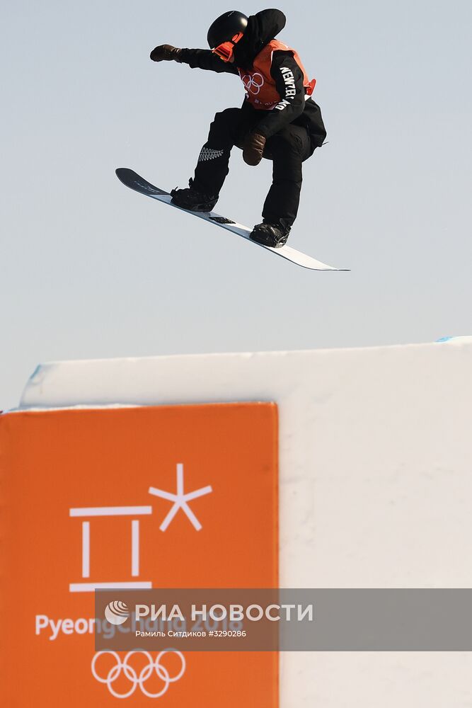 Олимпиада 2018. Сноуборд. Слоупстайл. Тренировки