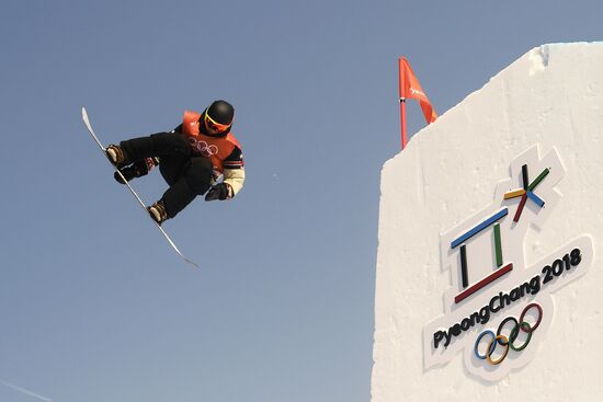 Олимпиада 2018. Сноуборд. Слоупстайл. Тренировки