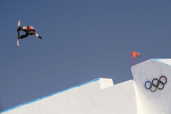 Олимпиада 2018. Сноуборд. Слоупстайл. Тренировки