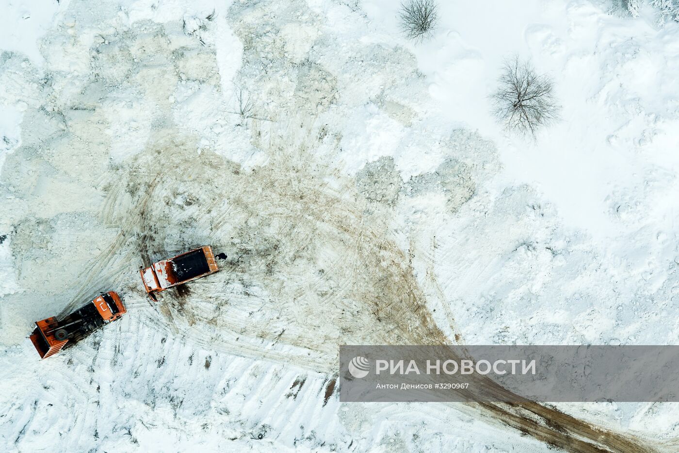 Снегоплавильная станция на Волоколамском шоссе