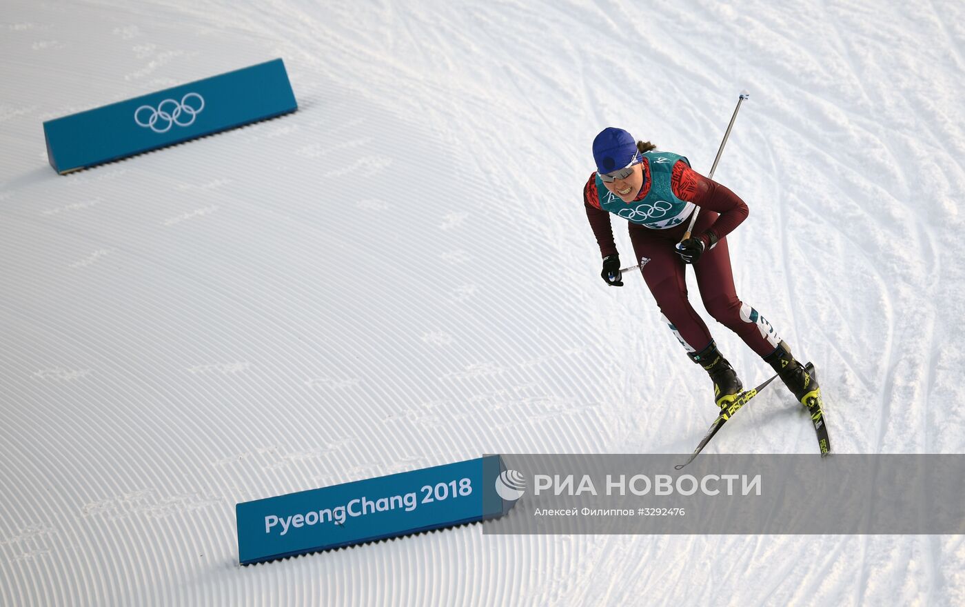 Олимпиада 2018. Лыжные гонки. Женщины. Скиатлон