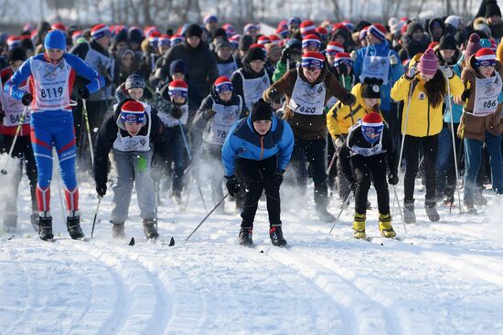 Всероссийская массовая лыжная гонка "Лыжня России - 2018"