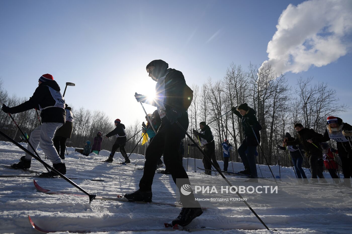 Всероссийская массовая лыжная гонка "Лыжня России - 2018"