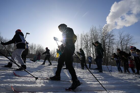 Всероссийская массовая лыжная гонка "Лыжня России - 2018"