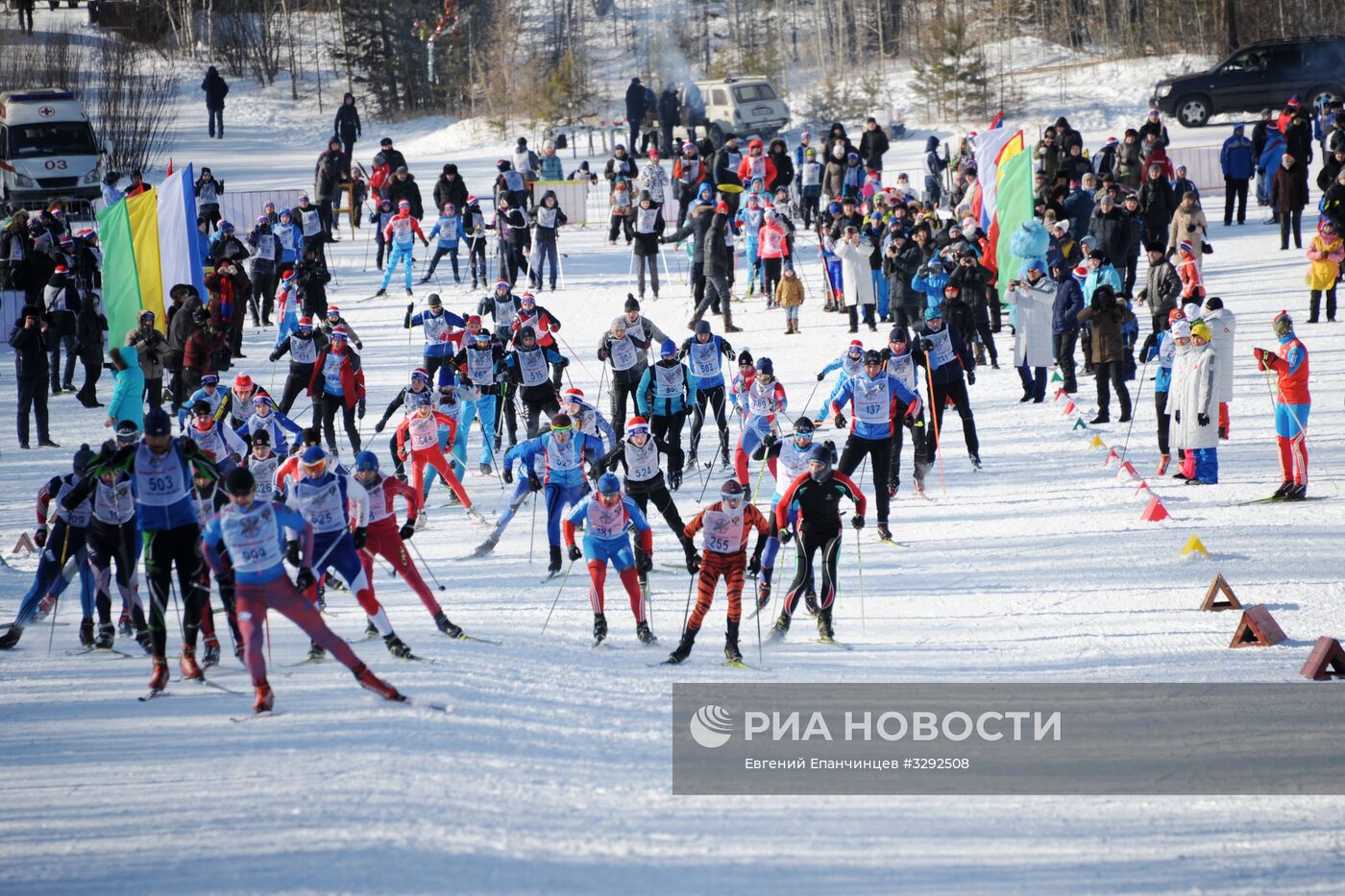 Всероссийская массовая лыжная гонка "Лыжня России - 2018"