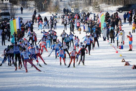 Всероссийская массовая лыжная гонка "Лыжня России - 2018"