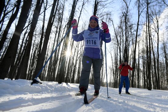 Всероссийская массовая лыжная гонка "Лыжня России - 2018"