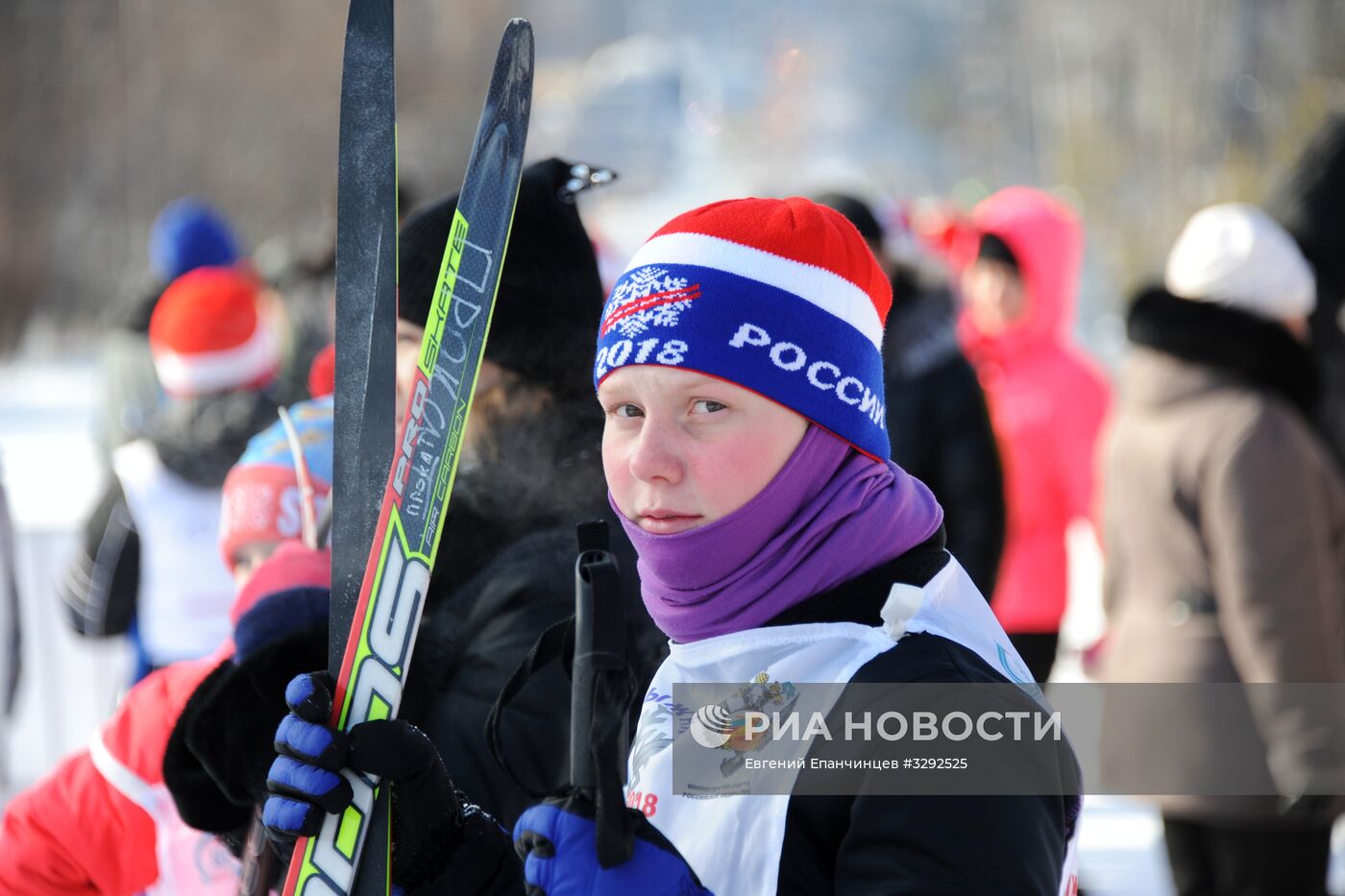 Всероссийская массовая лыжная гонка "Лыжня России - 2018"