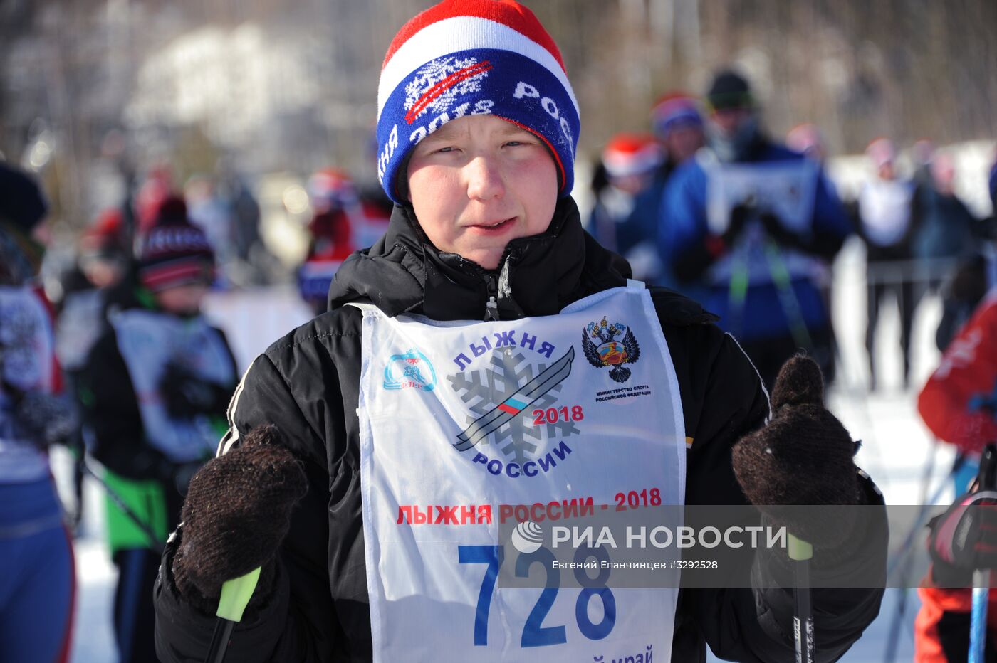 Всероссийская массовая лыжная гонка "Лыжня России - 2018"