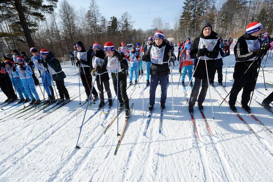 Всероссийская массовая лыжная гонка "Лыжня России - 2018"