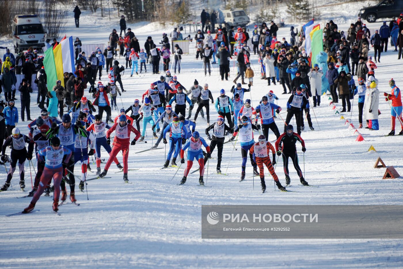 Всероссийская массовая лыжная гонка "Лыжня России - 2018"