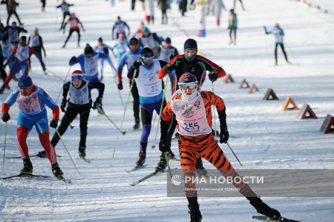 Всероссийская массовая лыжная гонка "Лыжня России - 2018"