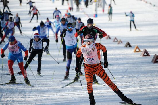 Всероссийская массовая лыжная гонка "Лыжня России - 2018"