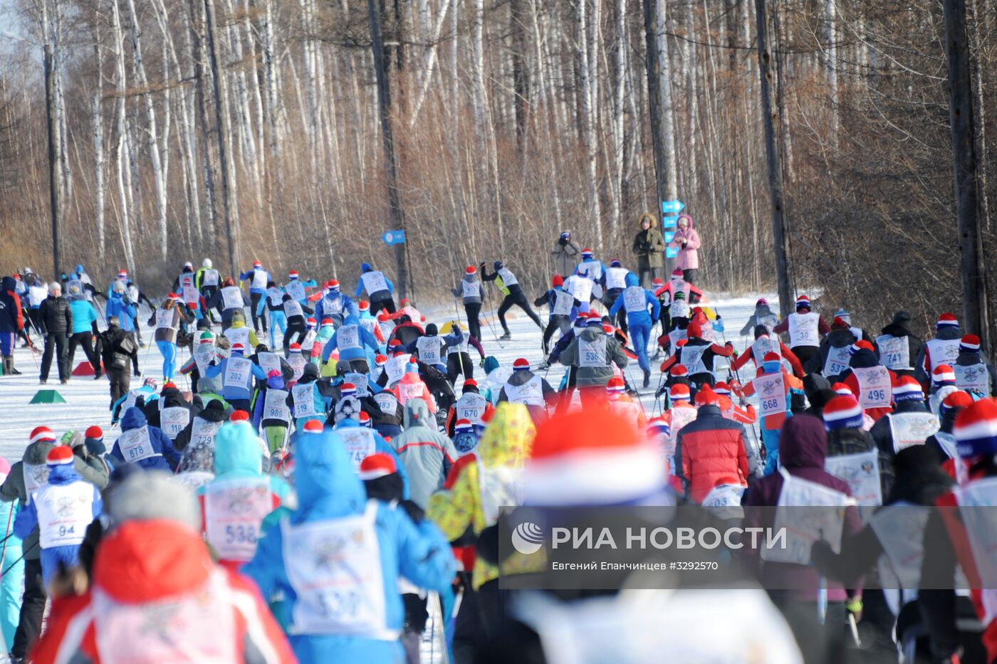 Всероссийская массовая лыжная гонка "Лыжня России - 2018"