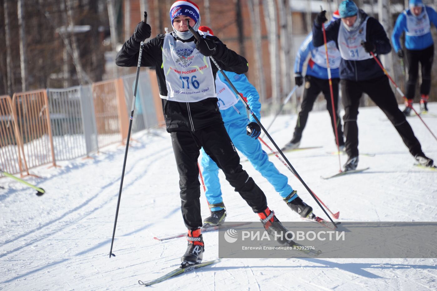 Всероссийская массовая лыжная гонка "Лыжня России - 2018"