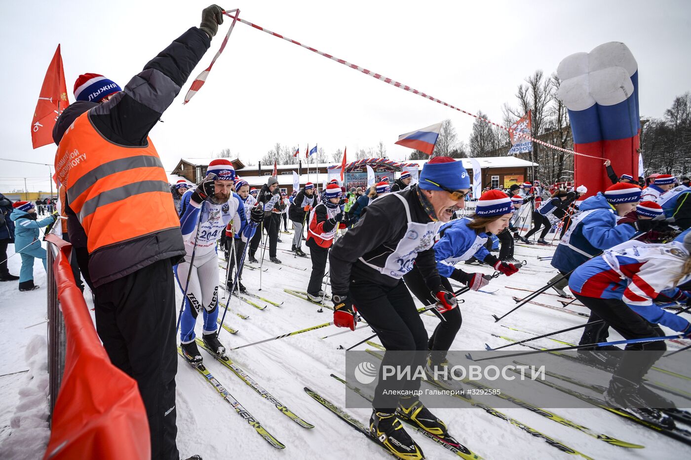Всероссийская массовая лыжная гонка "Лыжня России - 2018"