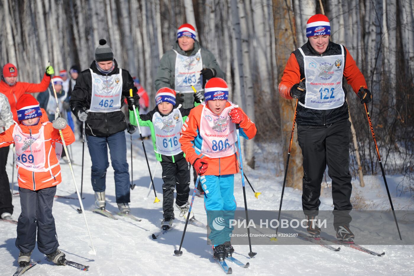 Всероссийская массовая лыжная гонка "Лыжня России - 2018"