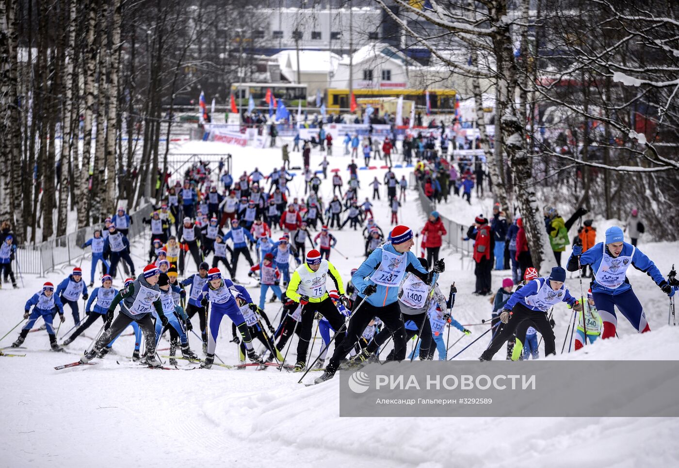 Всероссийская массовая лыжная гонка "Лыжня России - 2018"