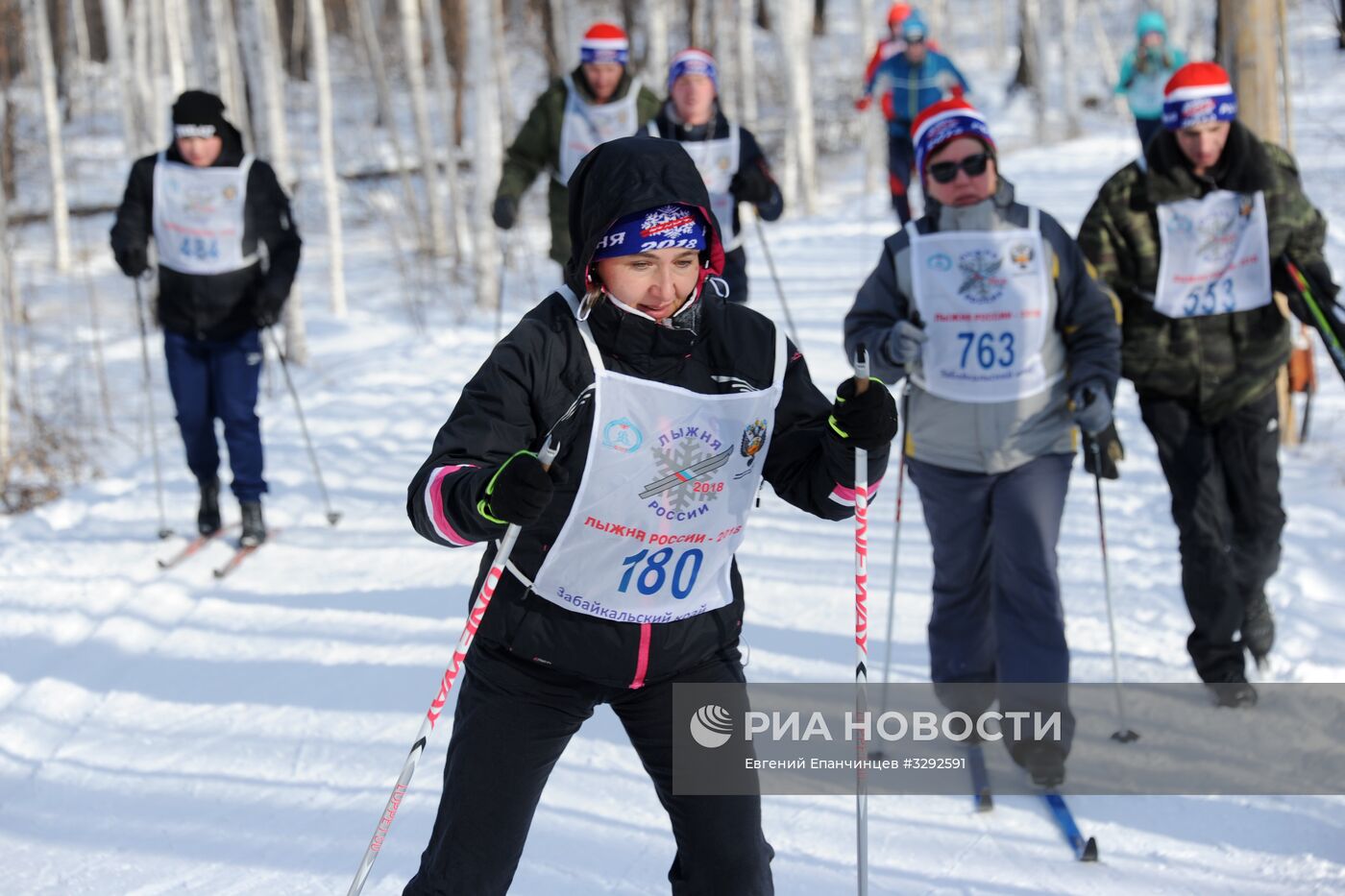 Всероссийская массовая лыжная гонка "Лыжня России - 2018"