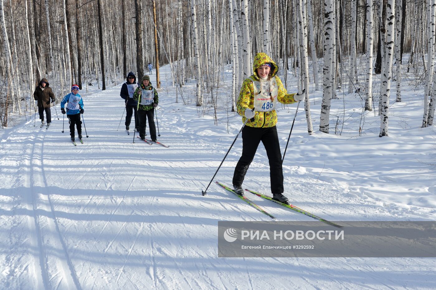Всероссийская массовая лыжная гонка "Лыжня России - 2018"