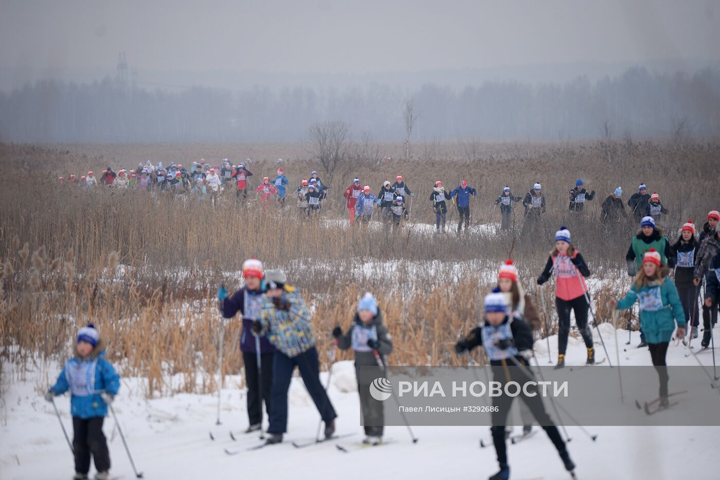 Всероссийская массовая лыжная гонка "Лыжня России - 2018"