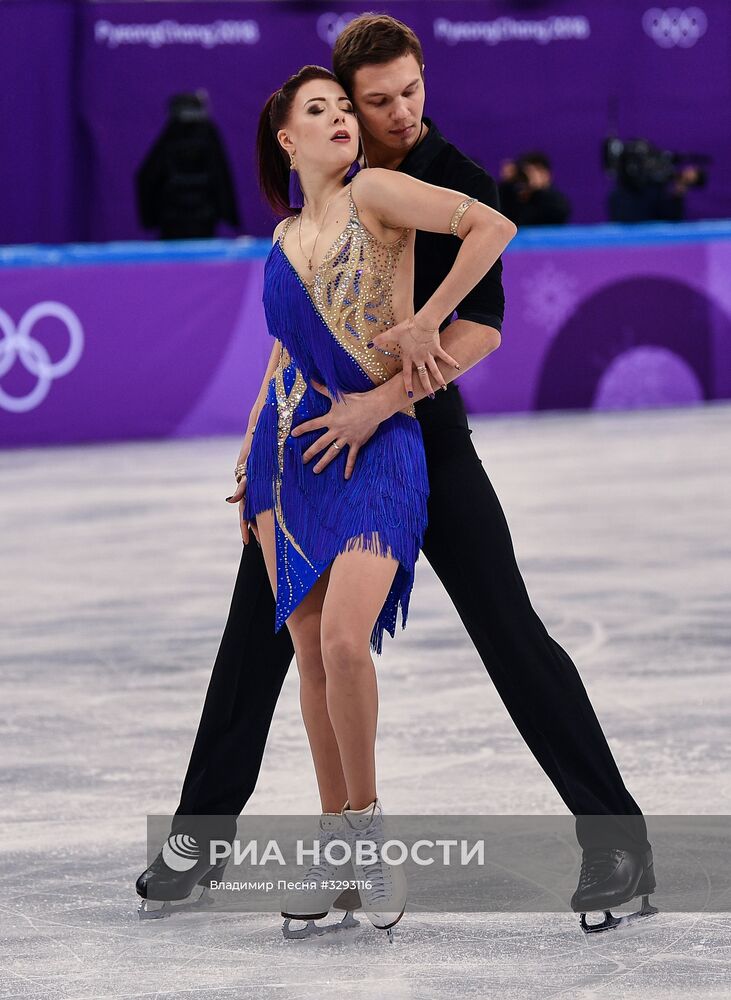 Олимпиада 2018. Фигурное катание. Команды. Танцы. Короткая программа