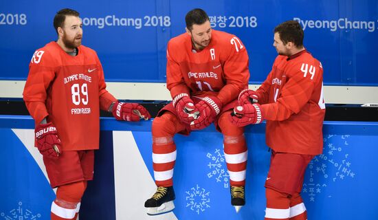 Олимпиада 2018. Официальное фотографирование сборной России по хоккею