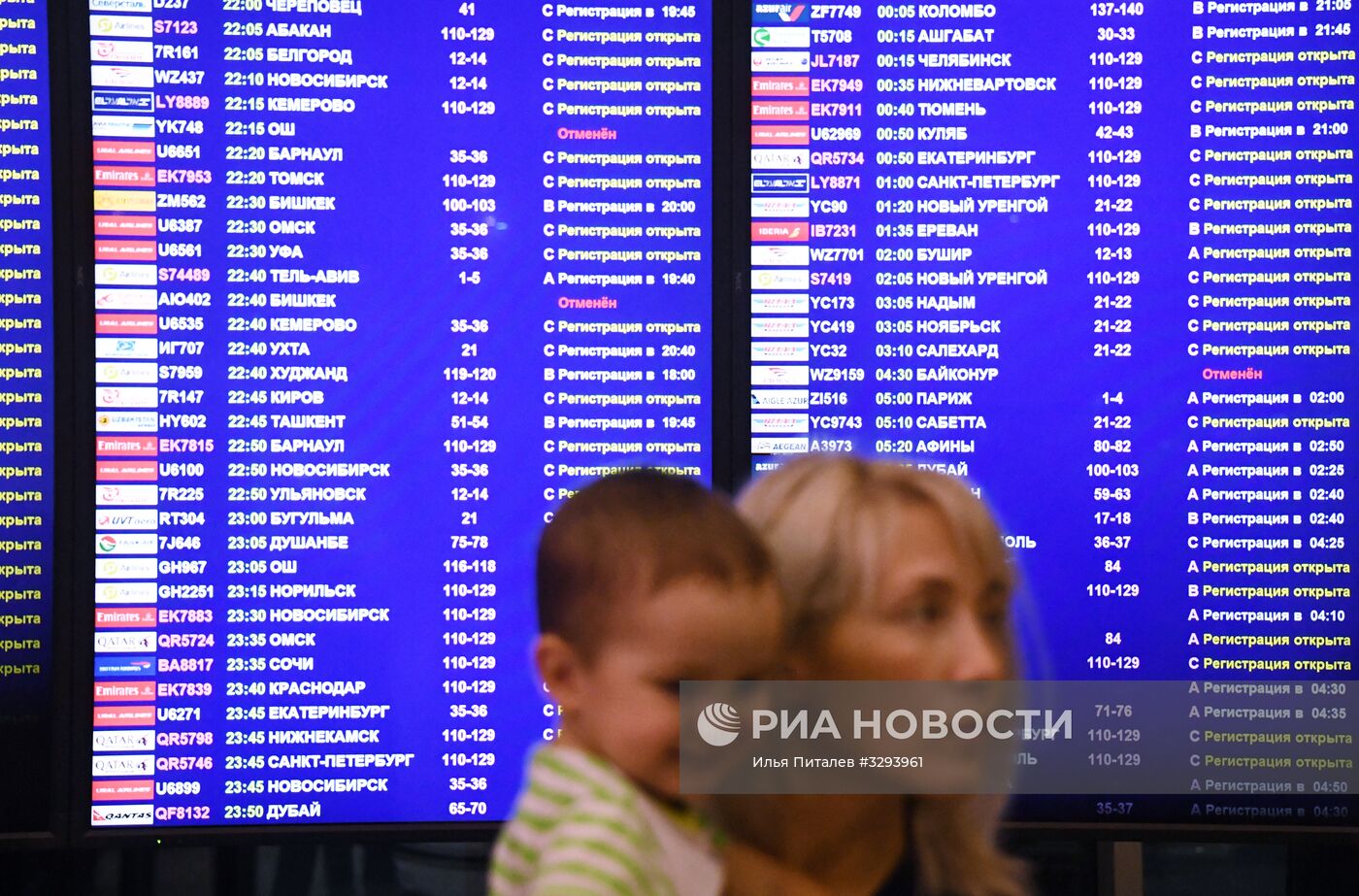 Ситуация в аэропорту "Домодедово"