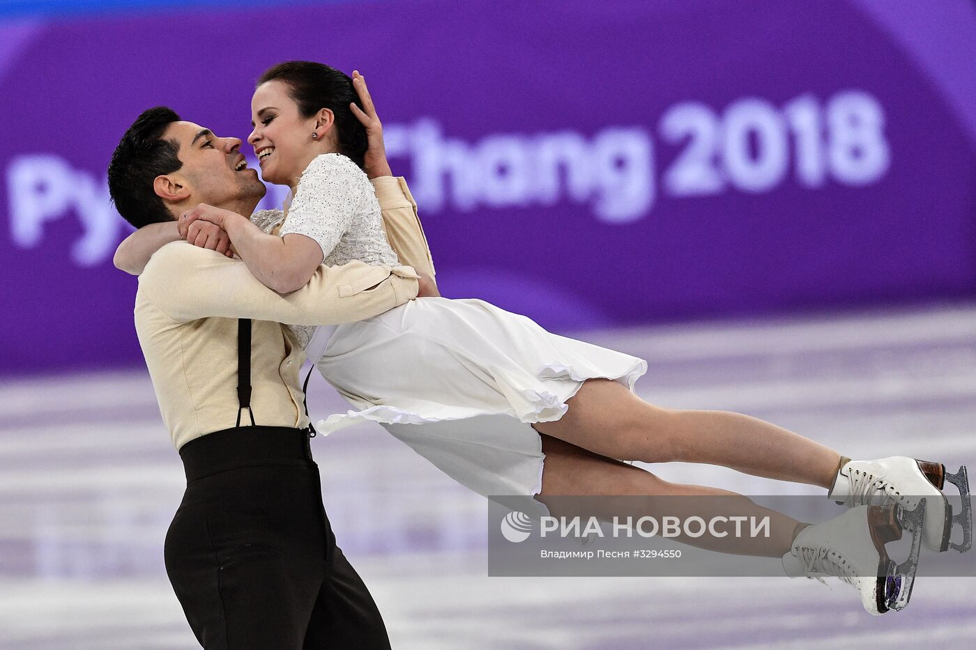 Олимпиада 2018. Фигурное катание. Команды. Танцы. Произвольная программа