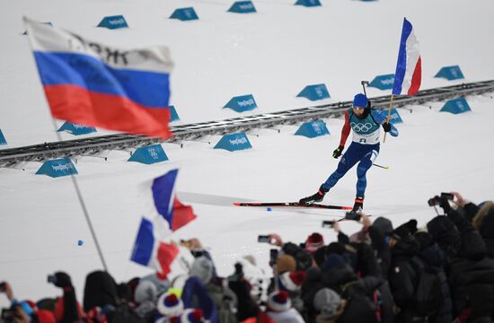 Олимпиада 2018. Биатлон. Мужчины. Гонка преследования