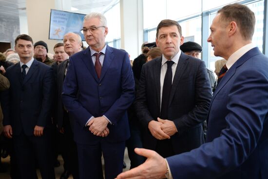 Открытие отделения почтовой связи нового формата в Екатеринбурге