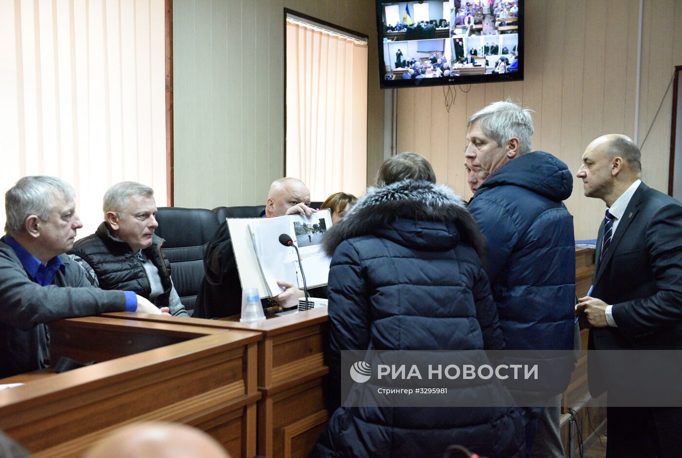Суд над бывшими бойцами "Беркута" в Киеве