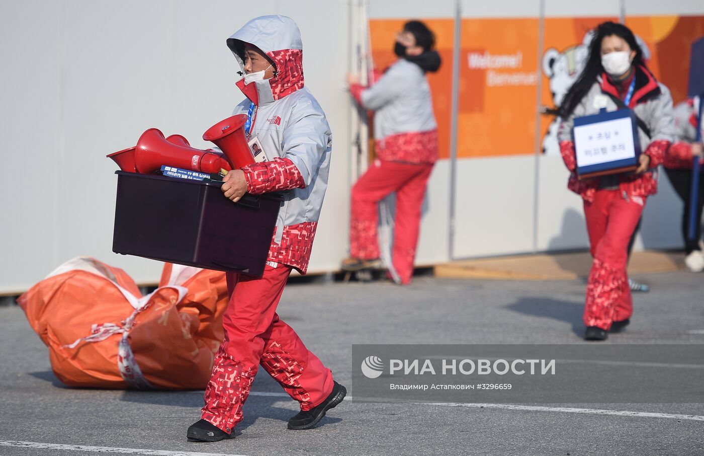 Эвакуация из-за непогоды пресс-центров на Олимпийских объектах в Канныне