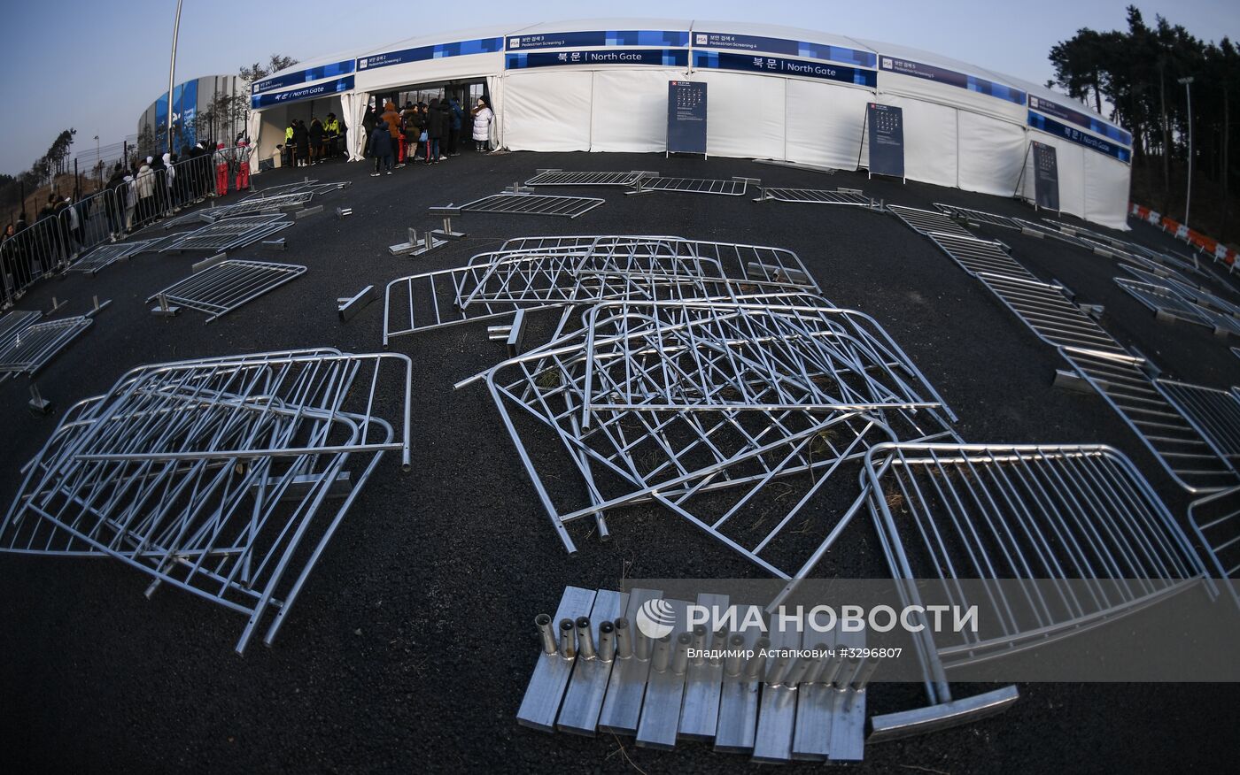 Эвакуация из-за непогоды на Олимпийских объектах в Канныне