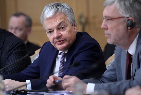 Вице-премьер РФ Д. Рогозин провел заседание межправкомиссии по сотрудничеству РФ с Бельгией и Люксембургом