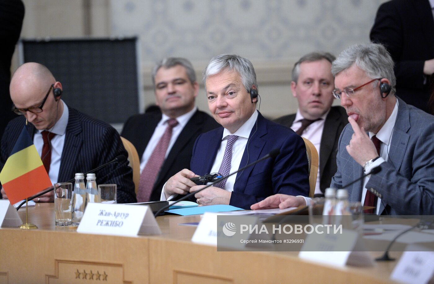 Вице-премьер РФ Д. Рогозин провел заседание межправкомиссии по сотрудничеству РФ с Бельгией и Люксембургом