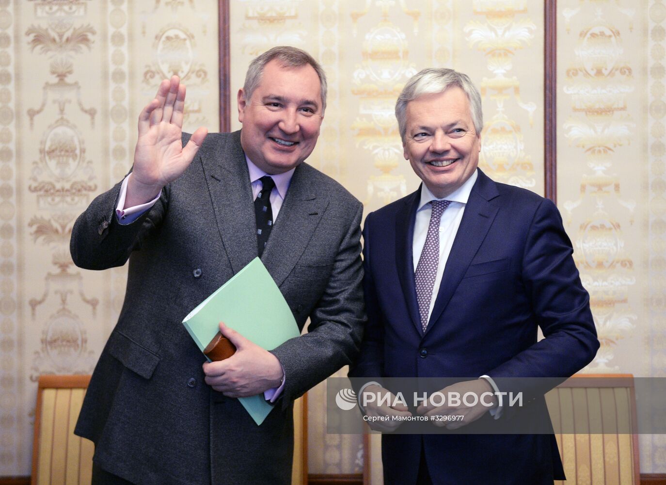 Вице-премьер РФ Д. Рогозин провел заседание межправкомиссии по сотрудничеству РФ с Бельгией и Люксембургом