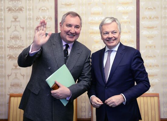 Вице-премьер РФ Д. Рогозин провел заседание межправкомиссии по сотрудничеству РФ с Бельгией и Люксембургом