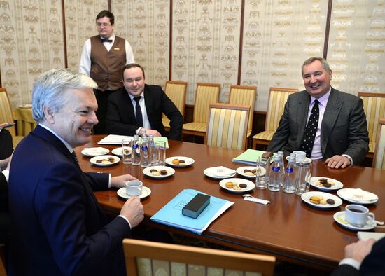 Вице-премьер РФ Д. Рогозин провел заседание межправкомиссии по сотрудничеству РФ с Бельгией и Люксембургом